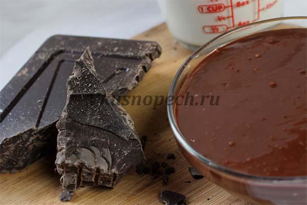 Ганаш для покрытия торта