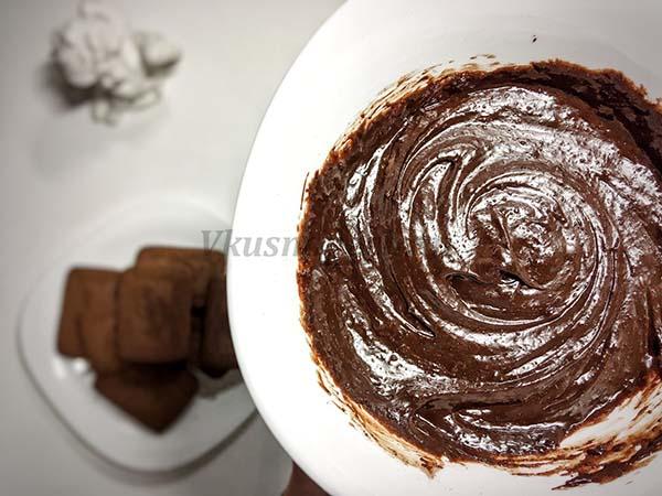 Растопленный шоколад