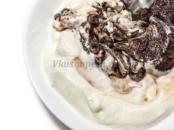 крем для торта из печенья