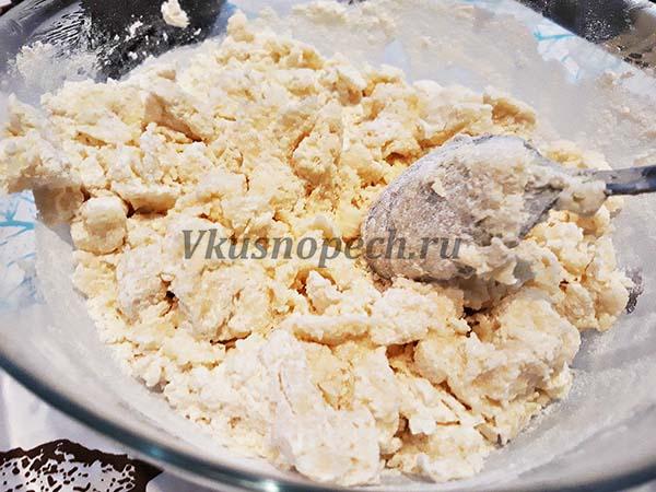 тесто для печенья через мясорубку