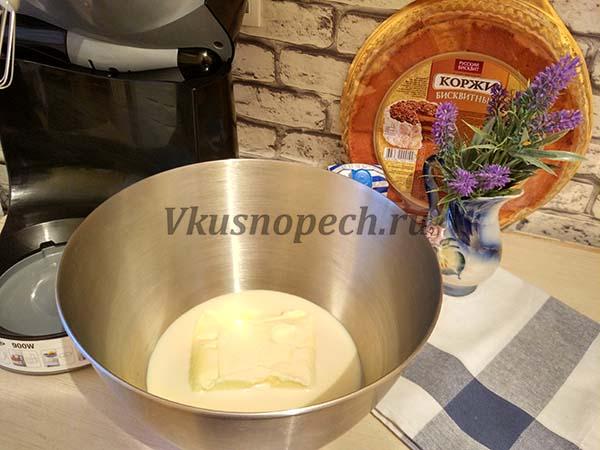 сгущенное молоко с маслом