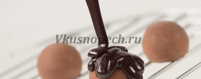 Ганаш для покрытия торта