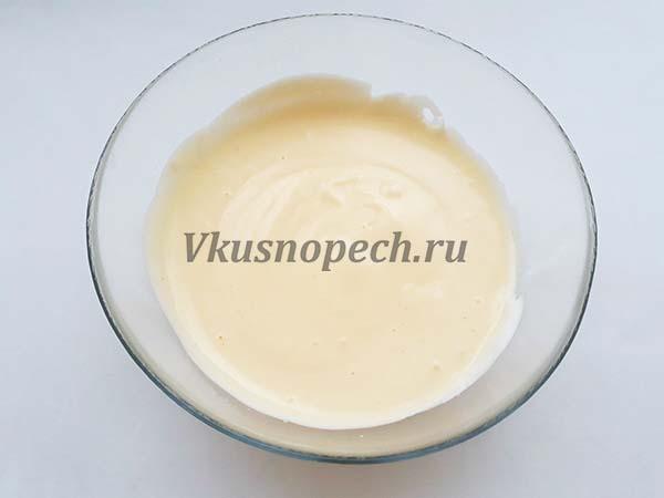 тесто для печенья савоярди