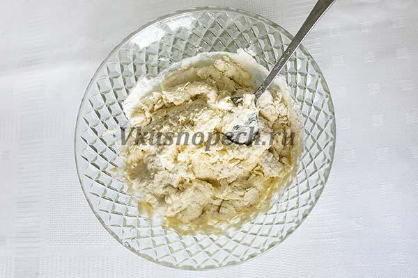 тесто для творожного печенья