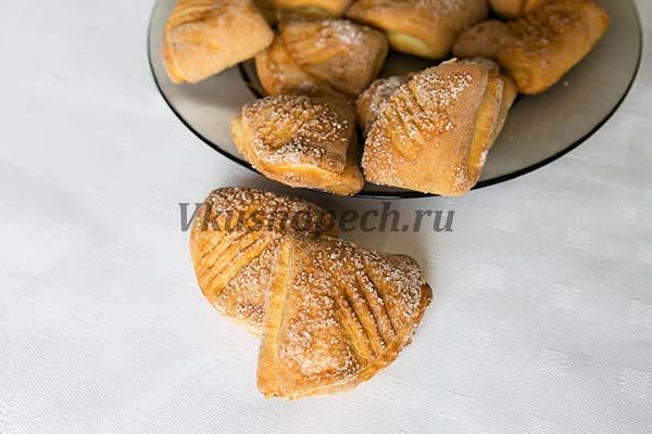 творожное печенье гусиные лапки