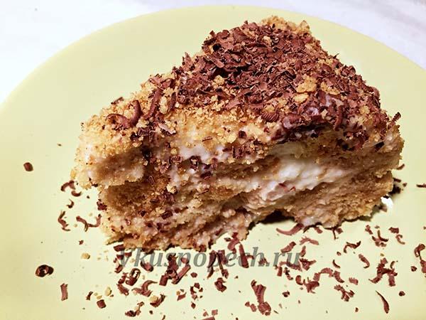 песочный торт пошаговый рецепт