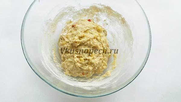 тесто для бананового печенья