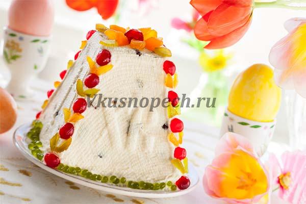 Заварная Творожная пасха