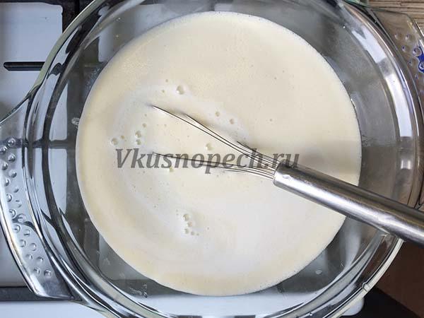 приготовление заварного крема