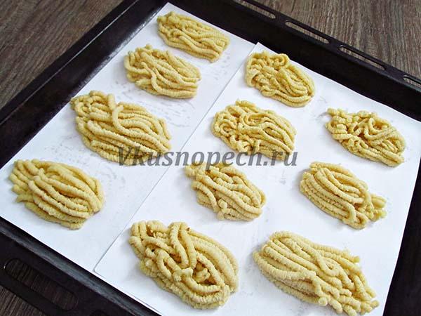 печенье хризантема