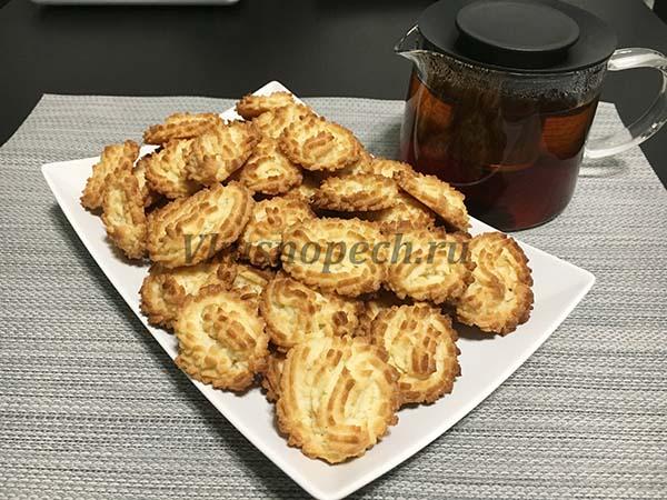 печенье на майонезе пошаговый рецепт