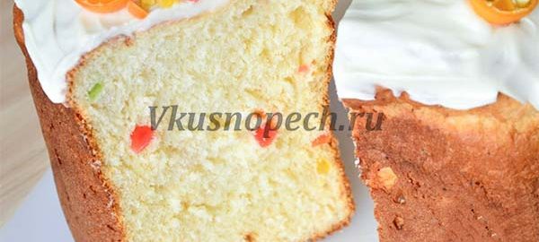 кулич в хлебопечке