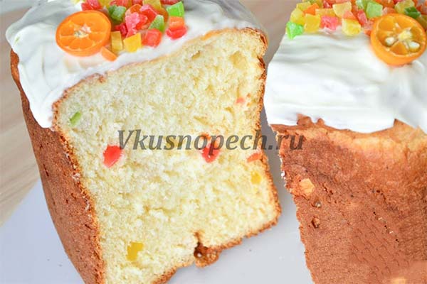 кулич в хлебопечке