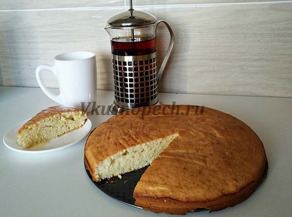 торт манник рецепт с фото