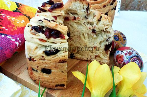 кулич краффин - рецепт с фото