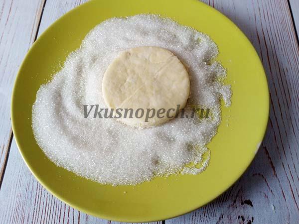 кружок в сахаре