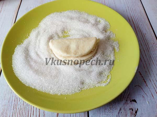 формируем печенье