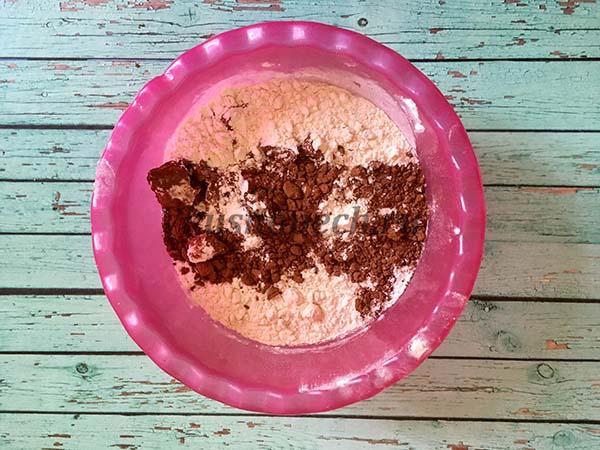 мука с какао