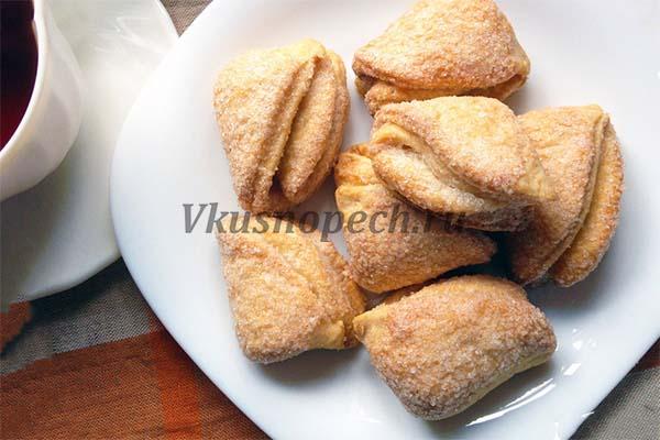 конвертики из творога рецепт с фото