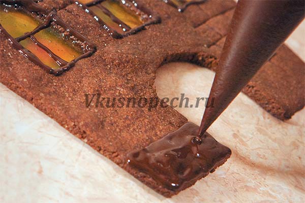 шоколадная глазурь для печенья