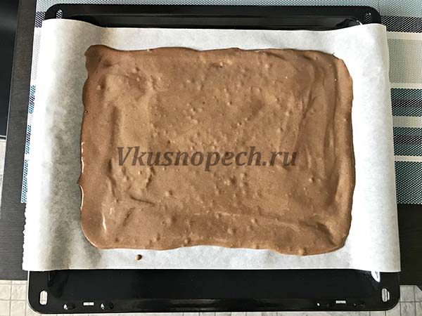 корж для торта