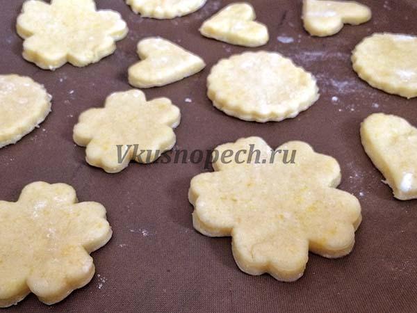 приготовление лимонного печенья