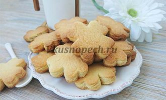 сахарное печенье пошаговый рецепт