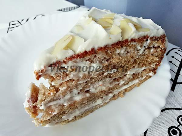 торт Негр в пене пошаговый рецепт