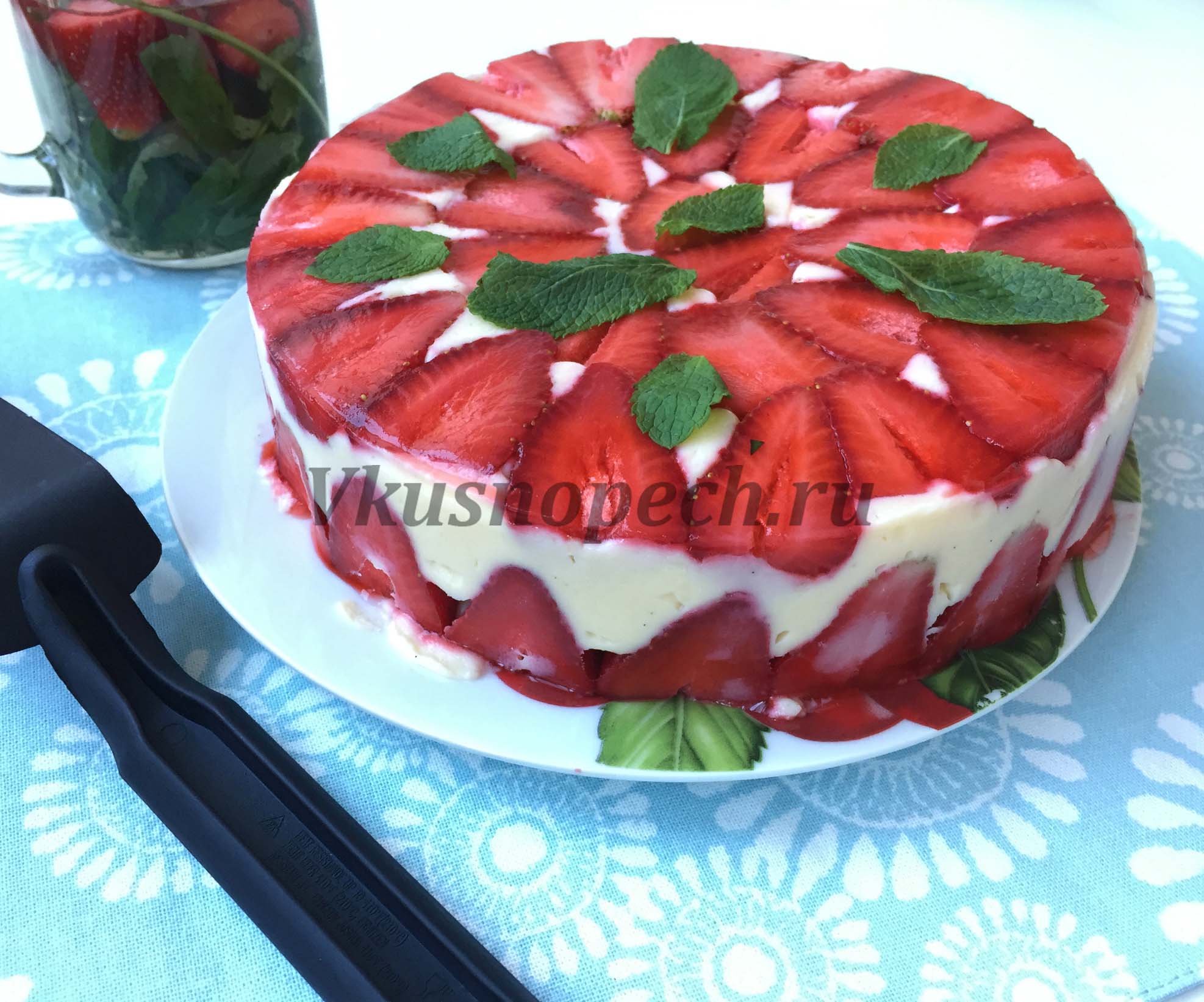 торт фрезье рецепт