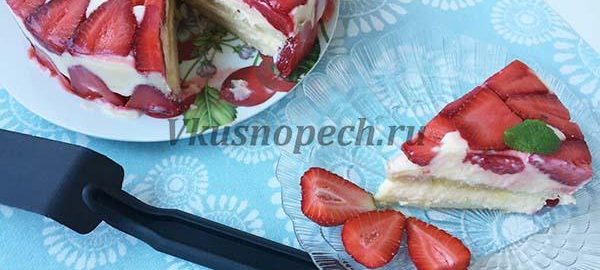 торт фрезье пошаговый рецепт