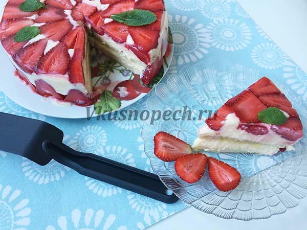 торт фрезье пошаговый рецепт