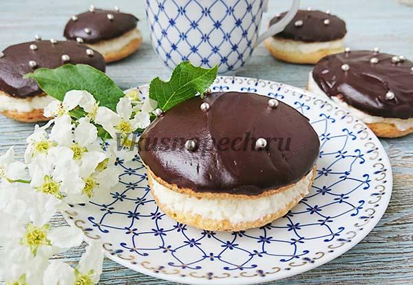 пирожное буше - рецепт с фото