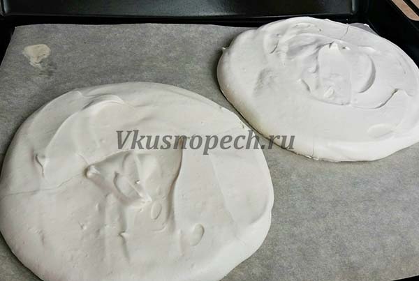коржи для торта безе