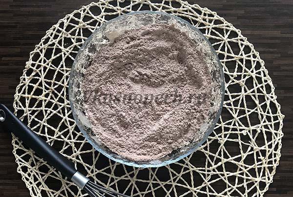 мука с какао