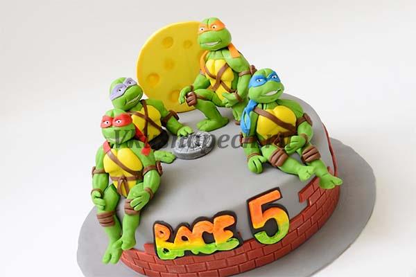 Торт «Черепашки Ниндзя»