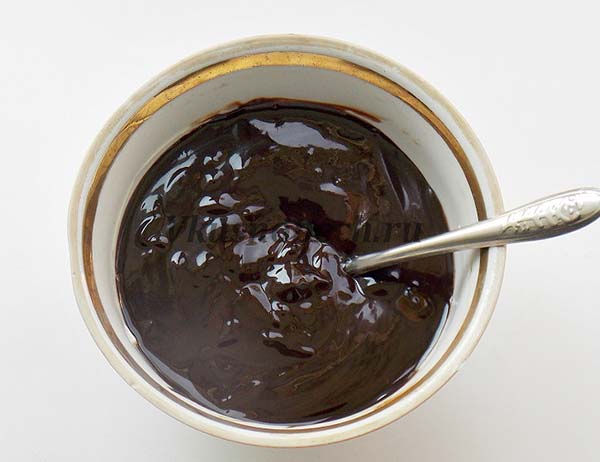 растопленный шоколад