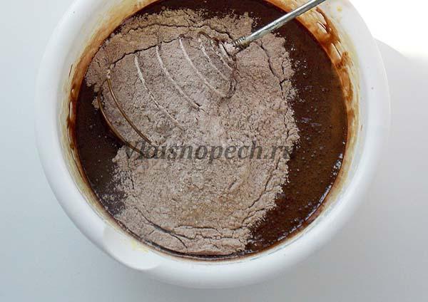 мука с какао