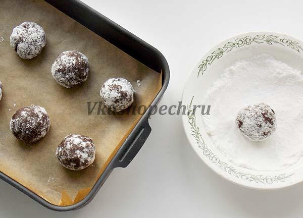 приготовление мраморного печенья