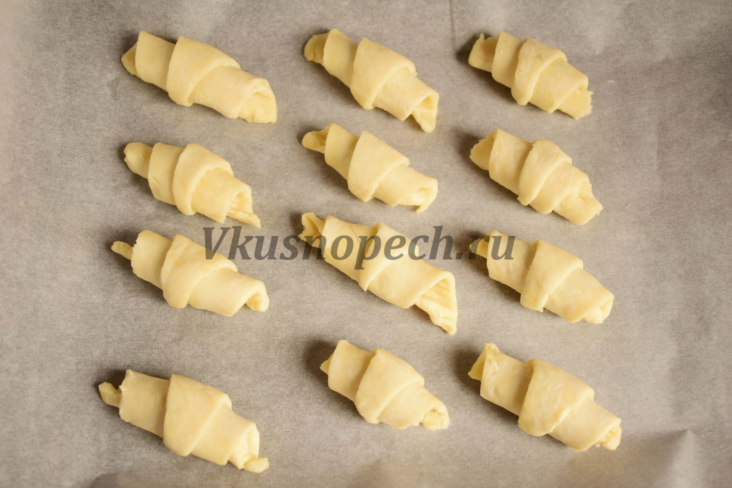 печенье Рогалики рецепт с фото