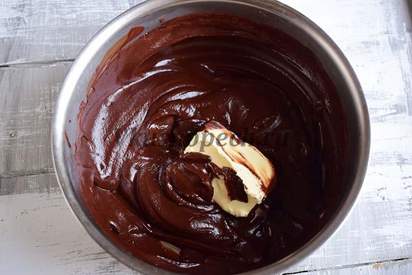 масло с шоколадом