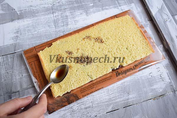 пропитка бисквита