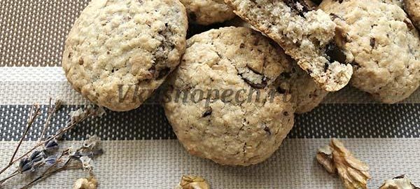 овсяное печенье с шоколадной крошкой
