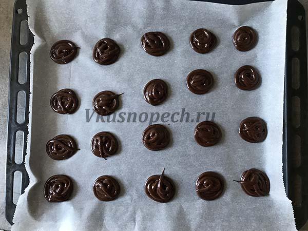 приготовление печенья Брауни