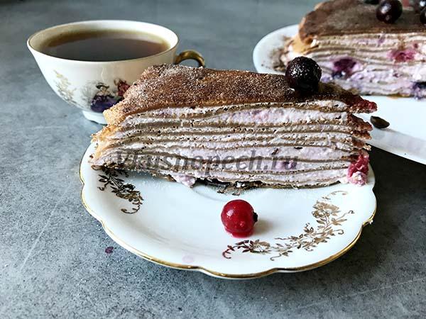 блинный торт рецепт с фото