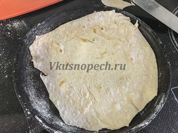 тесто для торта Наполеон