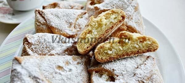 конвертики с творогом