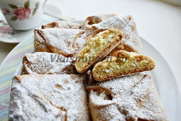 конвертики с творогом