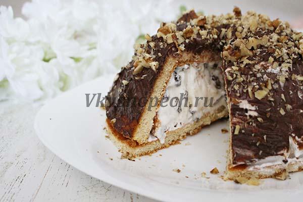 торт Мороженное рецепт с фото