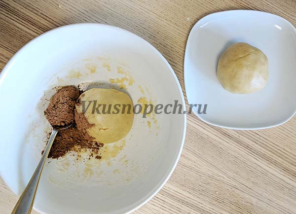 тесто с какао