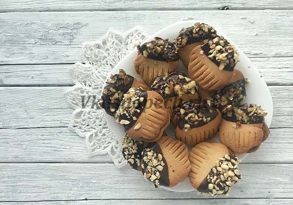 печенье с глазурью